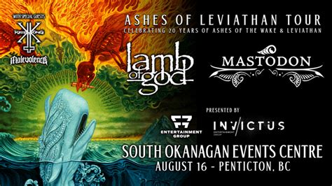 Lamb of God & Mastodon: Ashes of Leviathan Tour set to celebrate 20 years of Ashes of the Wake ...