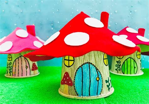 Magical paper cup fairy house | Kids Crafts