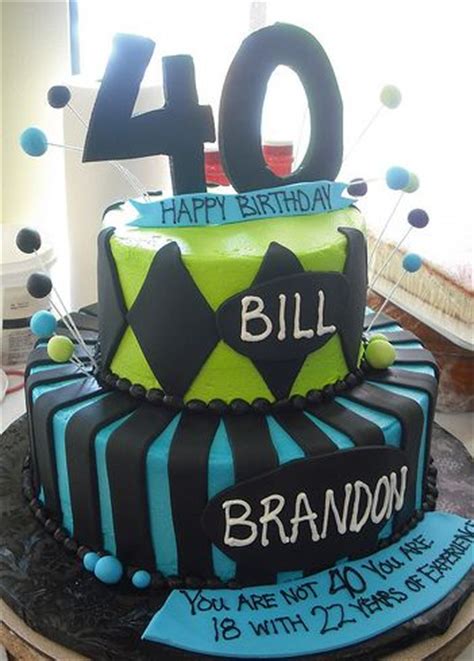 Fortieth birthday cake in two tiers with big 40 topper.JPG (1 comment)