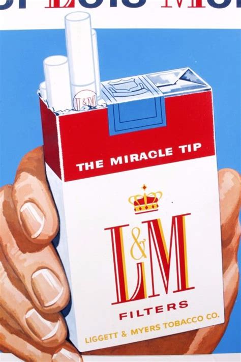 L&M Cigarettes Advertising Sign