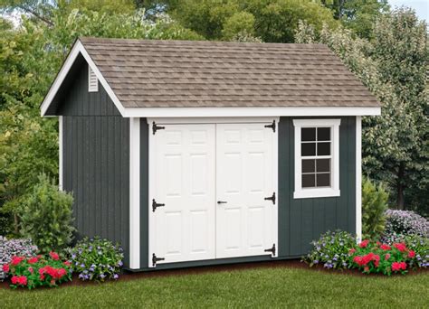 8x12 Fairmont Storage Shed Kit - YardCraft