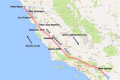 San Andreas Fault in California: How to See It