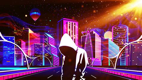 Neon City 4K 5K Wallpapers | HD Wallpapers | ID #30172