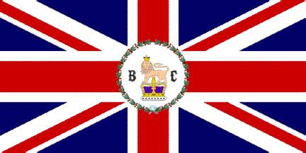 Historical British Columbia Flags