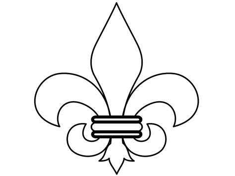 Fleur Di Lis Large Clip Art at Clker.com - vector clip art online ...