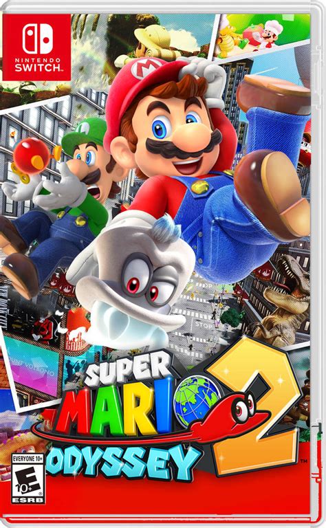 Super Mario Odyssey Box Art - pic-lard