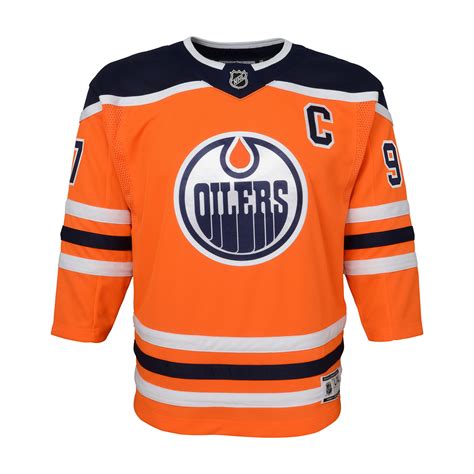 Connor McDavid Edmonton Oilers NHL Premier Youth Replica Hockey Jersey - NHL Team Apparel ...