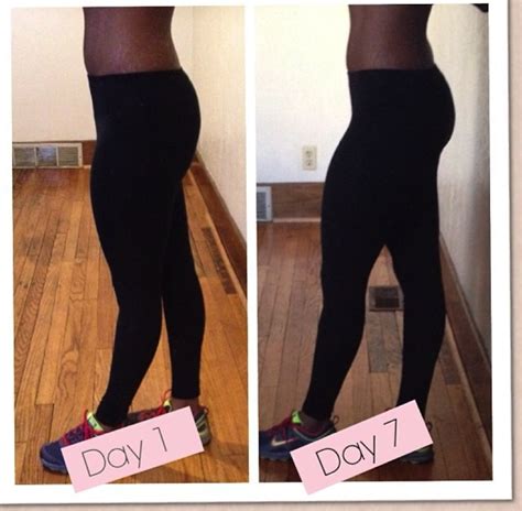 Before And After 30 Day Squats