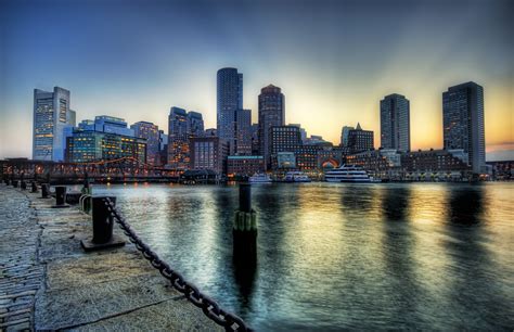 Boston Skyline Backgrounds HD Free Download