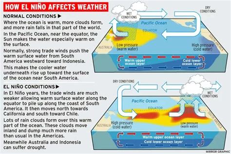 Climate experts warn El Nino could return in 2017 and continue heating up the planet - Mirror Online