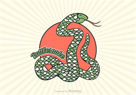 Free Rattlesnake Vector 104753 Vector Art at Vecteezy