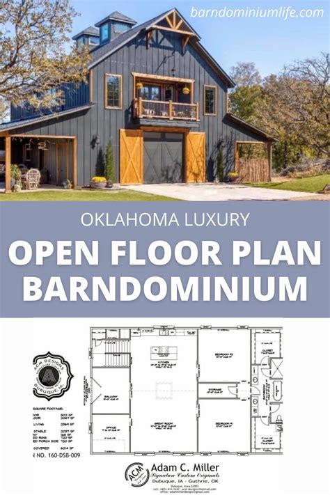 Luxury, Custom-Built Edmond Oklahoma Barndominium | Barn style house ...