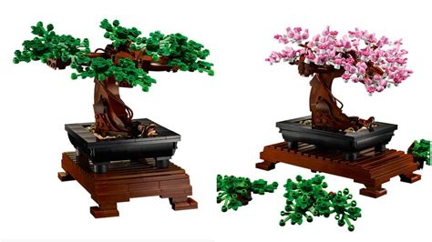 A Beautifully Calming Customizable LEGO Bonsai Tree