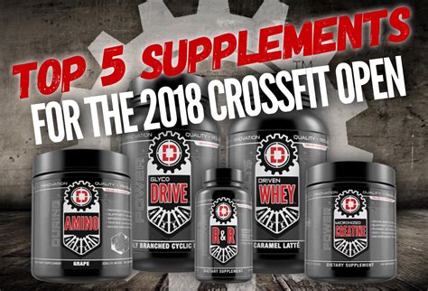 Top 5 Supplements For The CrossFit Open - Sheepdog Athletics - Training ...