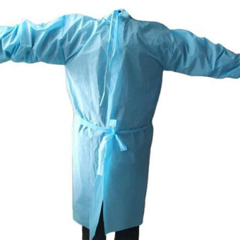 Wholesale Blue Plastic Disposable PPE Gown Manufacturer in USA, UK