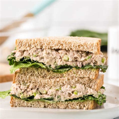 Tuna salad sandwich recipe - the best tuna salad sandwich