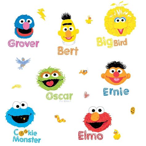 Sesame Street Characters Printables