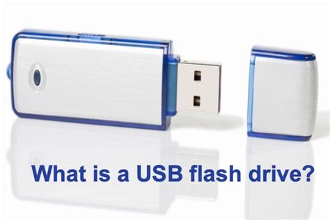 What is a USB flash drive/thumb drive/pen drive?