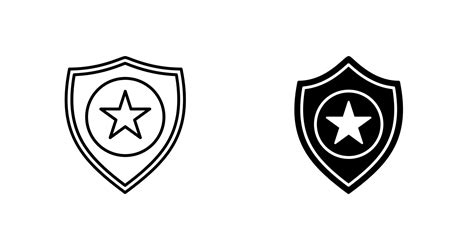 Police Badge Vector Icon 22279886 Vector Art at Vecteezy