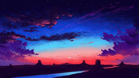 Sunset Sky Wallpaper