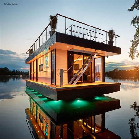 Eco friendly rev house houseboats are floating luxury – Artofit