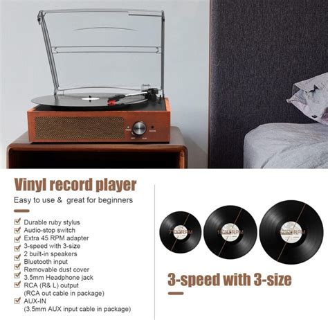 Record Player Bluetooth Turntable Review - Audio Inspects