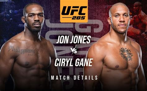 UFC 285: Which fighters are competing in the Jon Jones vs Ciryl Gane undercard? UFC 285 full ...