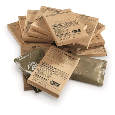 U.S. Military MRE Side Dishes, 24 Pack - 697083, Survival Food & MRE at ...