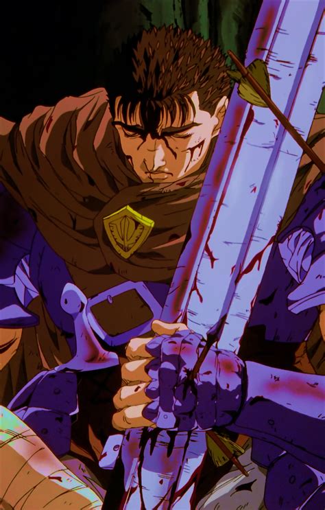 Guts, The 100 Man Slayer [Several Screenshots merged together] : r/Berserk