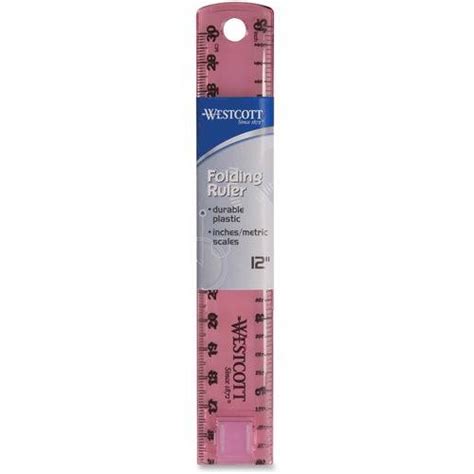 Westcott 12" Folding Ruler