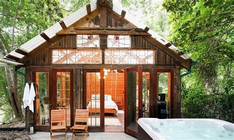 Melt the Winter Blues Away in This Private Hot Tub Cabin Near Houston ...