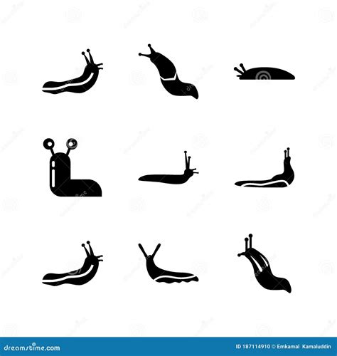 Slug Icon or Logo Isolated Sign Symbol Vector Illustration Stock Vector ...