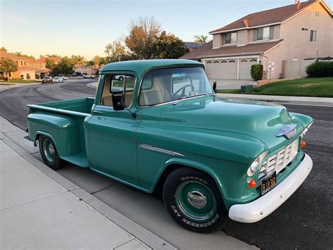 1955 Chevy Truck Green