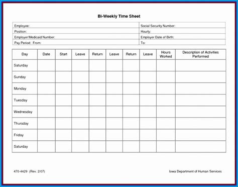 Weekly Timesheet Template For Multiple Employees - Template 1 : Resume Examples #djValebYJk