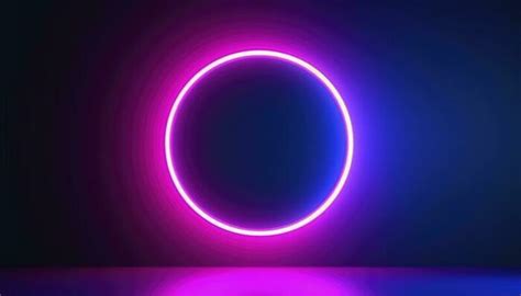 Purple Neon Circle Stock Photos, Images and Backgrounds for Free Download