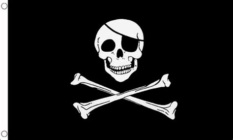 Skull and Crossbones Flag (Small) - MrFlag