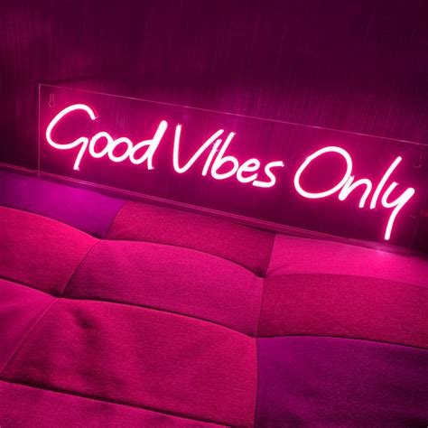 Good Vibes Only Neon Sign - NEOGON