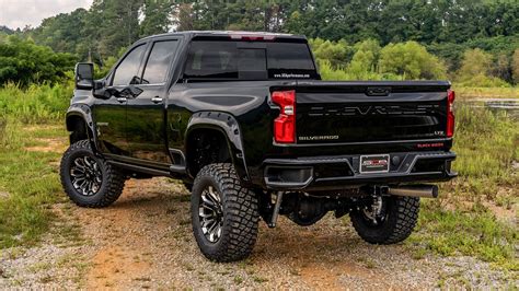 Chevy Silverado 2500 HD Black Widow — Black Widow Trucks