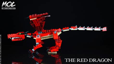 Opelouis's Toys Collection: (LEGO MOC) THE RED DRAGON. (from creator 31032)