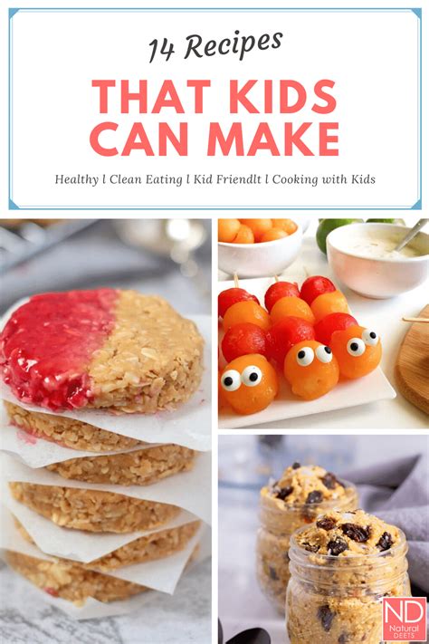 14 Recipes Kids Can Make! – Kid Friendly Recipes - Natural Deets