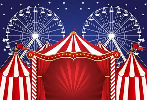 Circus Tent Backdrop