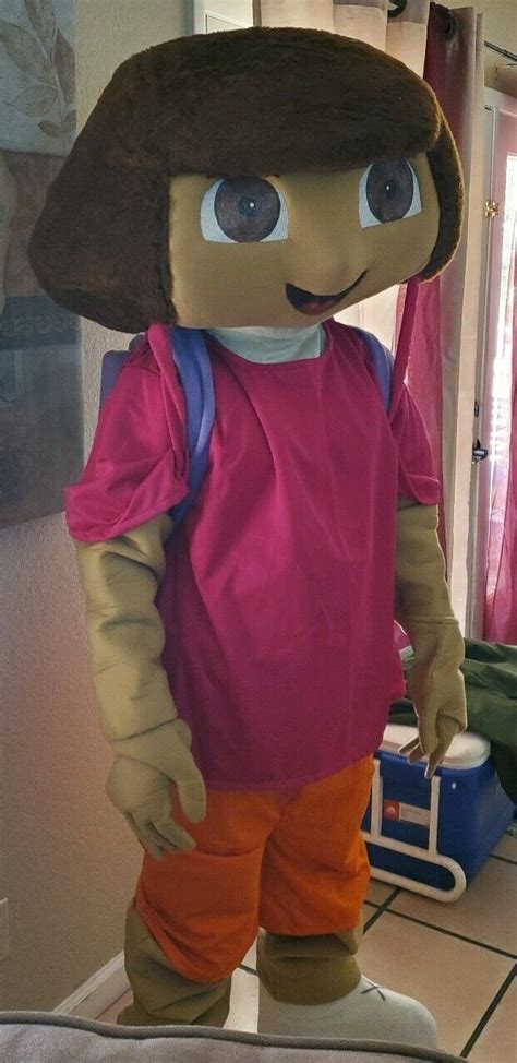 Dora The Explorer Adult Mascot Costume - Gem