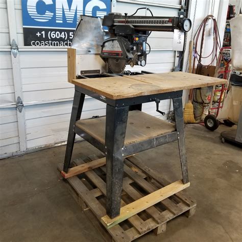 Used Craftsman Radial Arm Saw – Coast Machinery Group