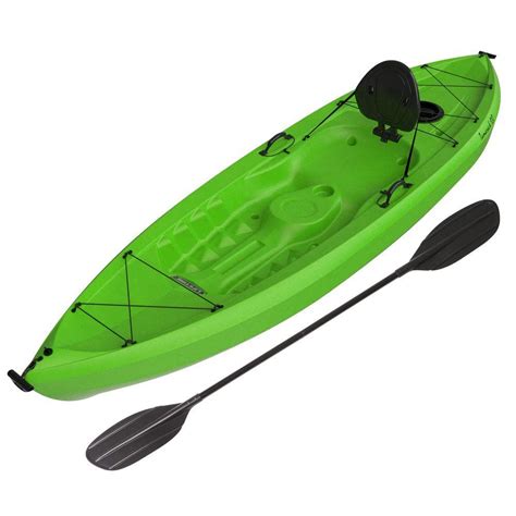 Lifetime Tioga Lime 10 ft. Green Kayak with Paddle 90534 - The Home Depot