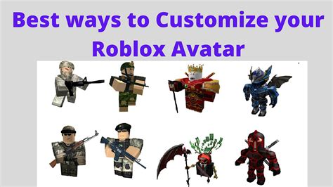 Best ways to Customize your Roblox Avatar | Medium