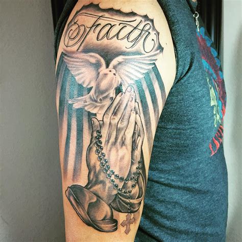 65+ Images OF Praying Hands Tattoos - Way to God