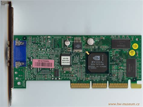 nVidia Riva TNT2 M64 Vanta - Hardware museum