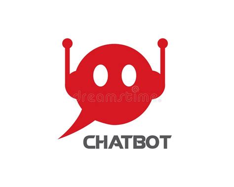 Chatbot-logo copy stock vector. Illustration of intelligence - 124634633