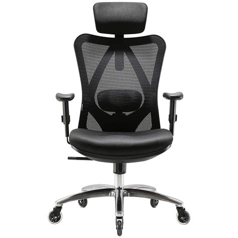 SIHOO Office Chair Ergonomic Office Chair, Breathable Mesh Design High Back Computer Chair ...