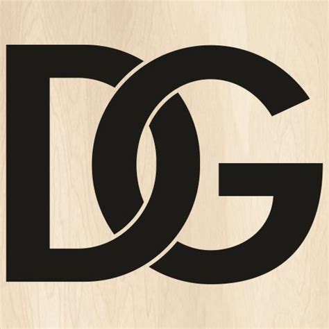 DG Dolce and Gabbana Black SVG, Download DG Brand Logo Vector File, D And G Logo png file, D And ...